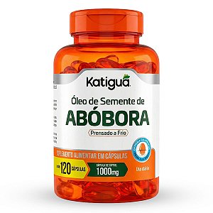 Óleo de Semente de Abóbora 120 Cápsulas Katiguá