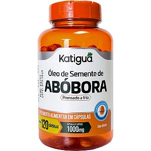Óleo de Semente de Abóbora 120 Cápsulas Katiguá