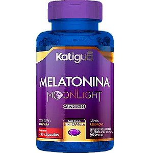 Melatonina e Vitamina B6 240 Cápsulas Katiguá