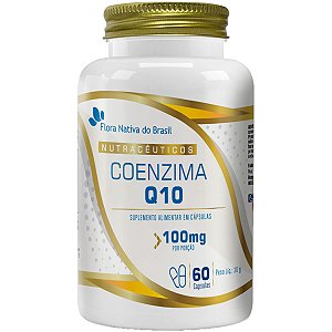 Coenzima Q10 100mg 60 Cápsulas Flora Nativa