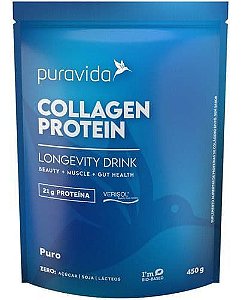 Collagen Protein Neutro 450g Puravida