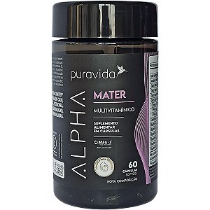 Alpha Mater Multivitamínico Gestantes 60 Cápsulas Puravida