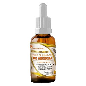 Óleo de Semente de Abóbora em Gotas 30ml Flora Nativa
