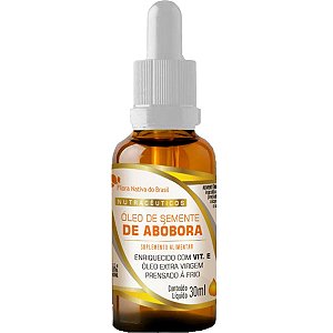 Óleo de Semente de Abóbora em Gotas 30ml Flora Nativa