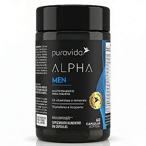 Alpha Men Multivitamínico 60 Cápsulas Puravida