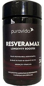 Resveramax Resveratrol 30 Cápsulas Puravida