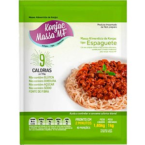 Espaguete Konjac Sem Glúten Vegano 1kg