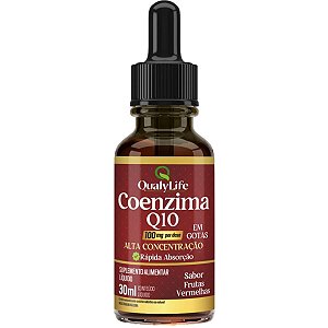 Coenzima Q10 Gotas 100mg 30ml Qualylife