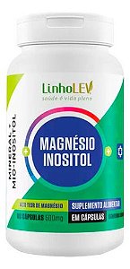 Magnésio E Inositol 60 Cápsulas Linho Lev