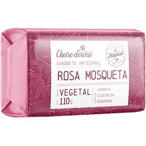Sabonete de Rosa Mosqueta 110g Cheiro D'ervas