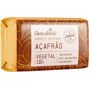 Sabonete de Açafrão 110g Cheiro D'ervas