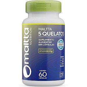 5 Quelatos 60 Cápsulas Duom