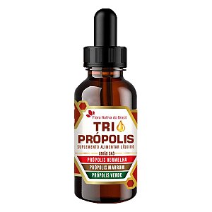 Tri Própolis Em Gotas 20ml Flora Nativa