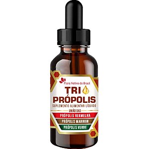 Tri Própolis Em Gotas 20ml Flora Nativa