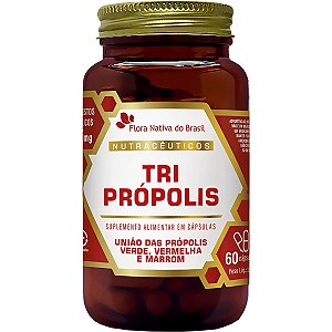 Tri Própolis 60 Cápsulas Flora Nativa