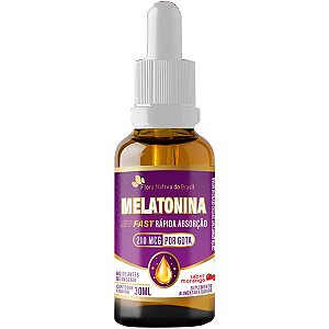 Melatonina Gotas Morango 30ml Flora Nativa