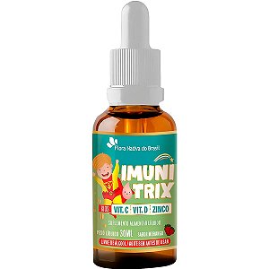Imunitrix Kids Vitamina C D3 e Zinco Gotas 30ml Flora Nativa