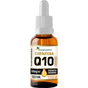 Coenzima Q10 Gotas 100mg 30ml Flora Nativa