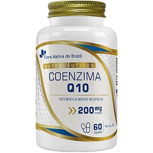 Coenzima Q10 200mg 60 Cápsulas Flora Nativa