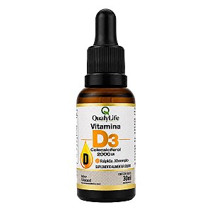 Vitamina D3 Gotas 30ml Qualylife