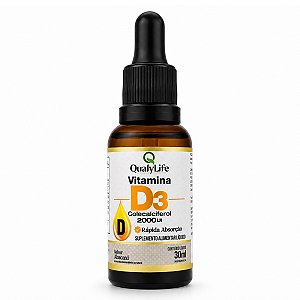 Vitamina D3 Gotas 30ml Qualylife