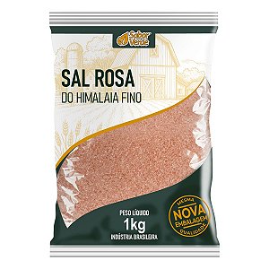 Sal Rosa do Himalaia Kg Sabor Verde