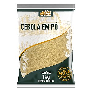 Cebola em Pó 1kg Sabor Verde