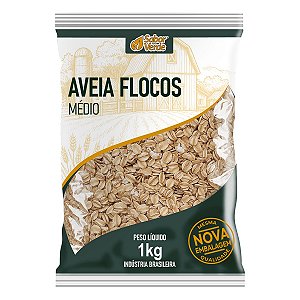 Aveia Flocos Médios Kg Sabor Verde