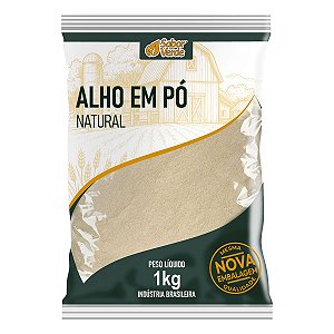 Alho em Pó Kg Sabor Verde