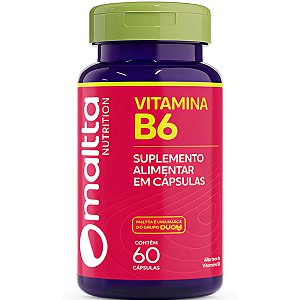 Vitamina B6 60 Cápsulas Duom