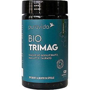 Bio Tri Magnésio Puravida 120 Cápsulas