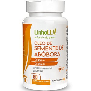 Oleo De Semente De Abobora 60 Capsulas Linho Lev