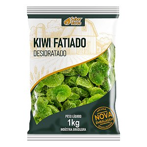 Kiwi Fatiado e Desidratado Premium Kg Sabor Verde