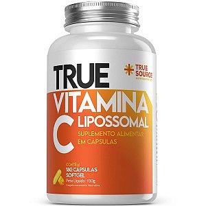 Vitamina C Lipossomal 180 Cápsulas Softgel True Source