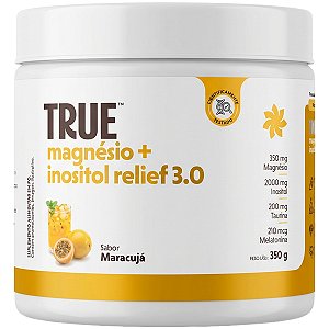 Magnésio + Inositol Relief 3.0 Maracujá 350g True Source