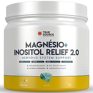 Magnésio + Inositol Relief 2.0 Maracujá True Source