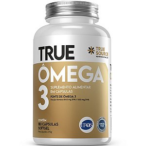 Ômega 3 1000mg Epa E Dha Ifos 180 Cápsulas True Source