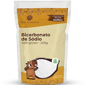 Bicarbonato De Sódio 200g Taina Alimentos