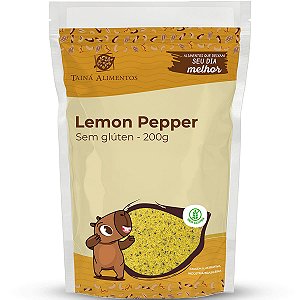 Lemon Pepper 200g Taina Alimentos