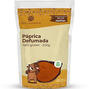 Paprica Defumada 200g Taina Alimentos