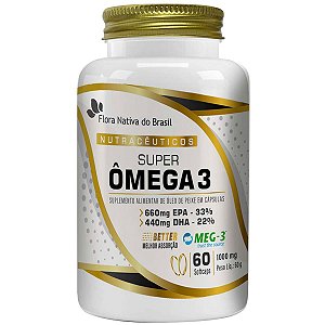 Super Ômega 3 60 Capsulas Flora Nativa