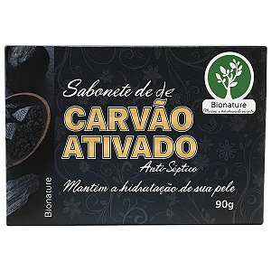 Sabonete de Carvão Ativado 90g Bionature