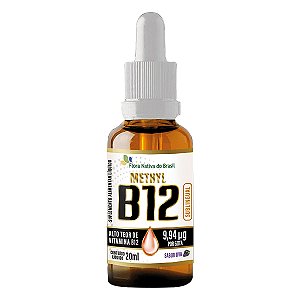 B12 Metilcobalamina 20ml Sabor Uva Flora Nativa