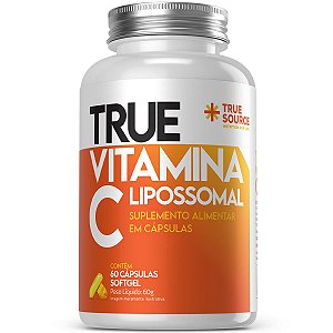 Vitamina C Lipossomal 60 Cápsulas True Source