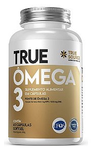Ômega 3 True 60 Cápsula True Source