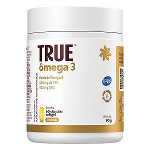 Ômega 3 True 60 Cápsula True Source