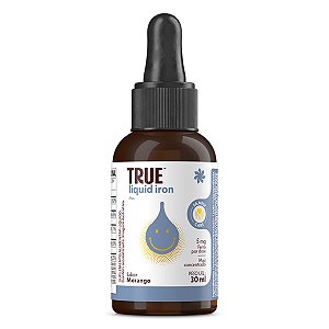 Ferro em Gotas Iron Plus 30ml Morango True Source
