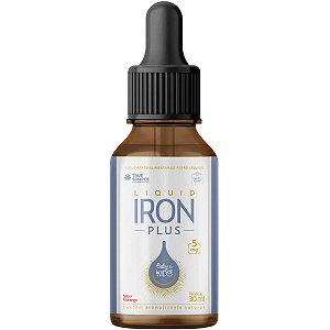 Ferro em Gotas Iron Plus 30ml Morango True Source