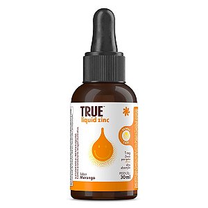 Zinco em Gotas Zinc Kids 30ml Morango True Source
