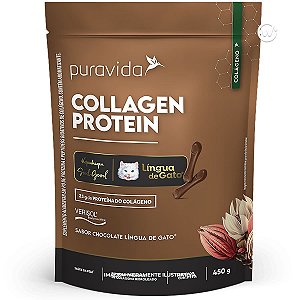Colageno Protein Lingua De Gato Kopenhagen 450g Puravida - Chocolate